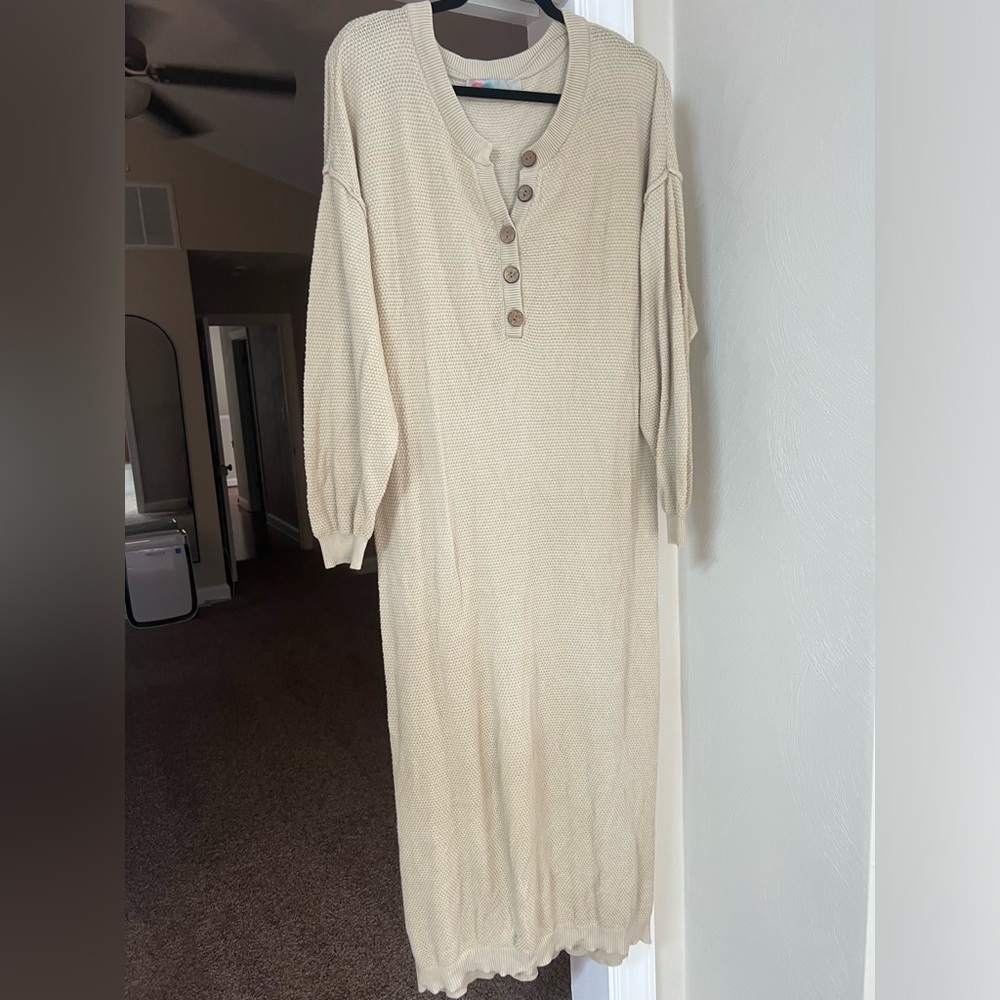 Free People Hailee Sweater Midi